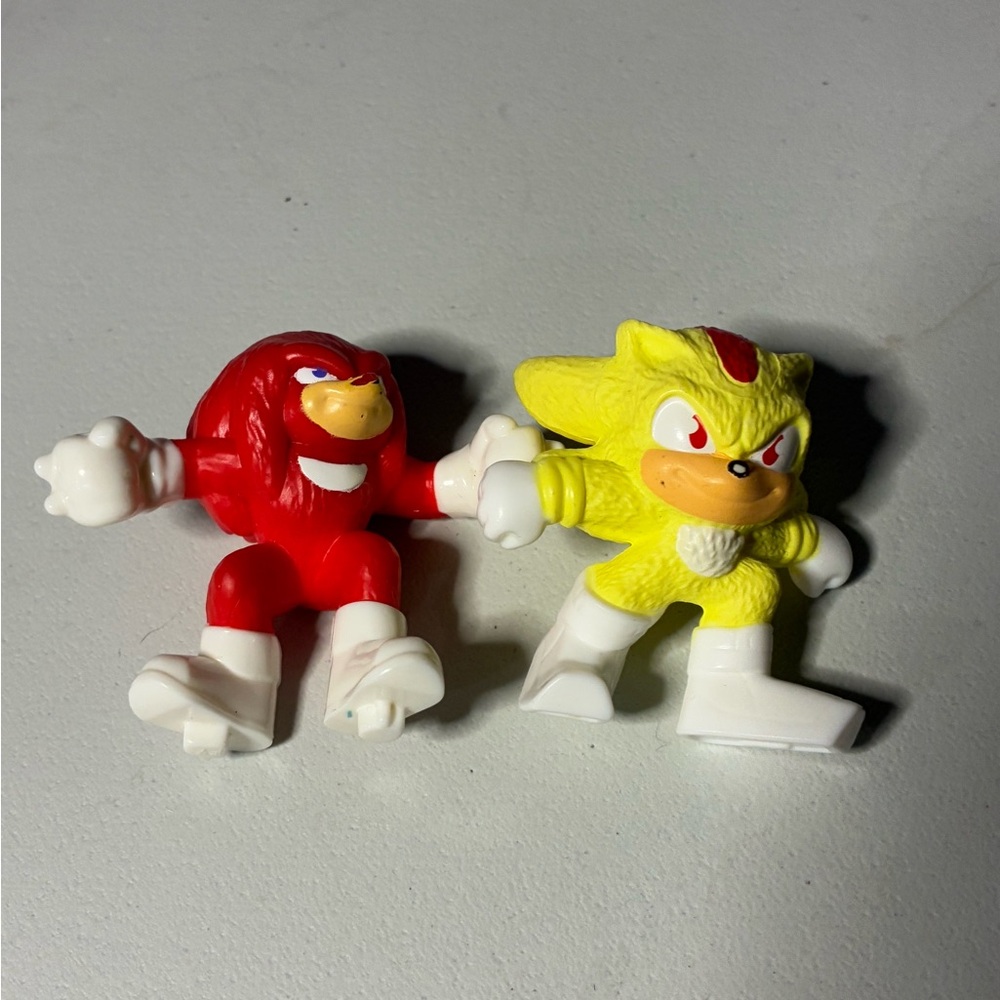 Mcdonald’s Super Sonic and Knuckles